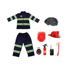 Fantasia Infantil de Bombeiro Sam para Halloween - Uniforme para Meninos e Meninas