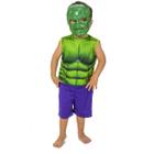 Fantasia Infantil do Hulk Master Toys