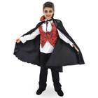 Fantasia Vampiro Drácula Halloween Masculina Luxo C/ Capa - Sulamericana -  Fantasia - Magazine Luiza