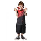 Fantasia Infantil Halloween Vampiro - Fantasias Super