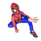 Fantasia Infantil Homem Aranha Longa C Mascara