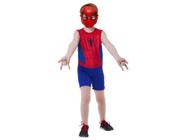 Fantasia Infantil Homem Aranha Pop Clássico Tam. G - Rubies