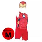 Fantasia Infantil Homem de Ferro Vingadores Marvel Tamanho M