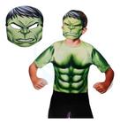 Fantasia Infantil Hulk Com Máscara P