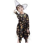 Fantasia Infantil Menina Halloween Vestido Bruxinha Abobora Terror Morgana Medieval Caveira Esqueleto Dia das Bruxas Crianças