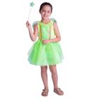 Fantasia Infantil Menina Muvile Carnaval Fadinha Verde