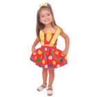 Fantasia Infantil - Palhacinha - Tamanho G - Brink Model