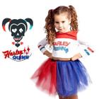 Kit Harley Quinn Fantasia Arlequina Completa 10 Pçs C/ Taco