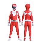 Fantasia Infantil Power Rangers Vermelho 110cm Veste 4 a 5 anos