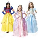 Fantasia Infantil Princesa Disney Super Luxo Feminina Completa