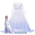 Fantasia Infantil Princesa Elsa Frozen Vestido com Véu