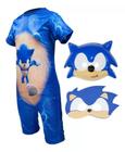 Fantasia Sonic - Dudika Moda Infantil