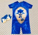 Conjunto Juvenil Masculino Sonic 3 Peças Fantasia Infantil - Escorrega o  Preço