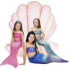 Fantasia Infantil Sereia Básica - Anjo Fantasias - Shop Macrozao