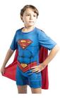 Fantasia Infantil Superman Capa Super Herói Original