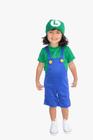 Fantasia infantil turma do mario bros - luig - MC COMERCIO