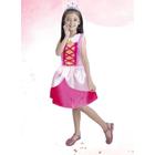 Fantasia Infantil Vestido Princesa Rosa
