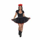 Fantasia Kit Caveira Mexicana Saia Luxo Halloween Adulto de Renda Bruxa Vampira Dia de Los Muertos Carnaval Noite Terror - Fest Island