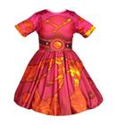 Fantasia Lavagirl Infantil Vestido - Fantasias Carol EF