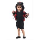 Fantasia Lobisomem bebê Roupa Halloween Lobisomen Macacão Camisa Capuz Luva Sulamericana 910691