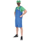 Fantasia Luigi Adulto Verão - Super Mario - Nintendo