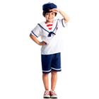 Fantasia Marinheiro Infantil TAM G de 10 A 12 Anos - Marinheiros