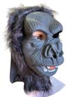 Fantasia Máscara Gorila Macaco com pelos Assustador Realista