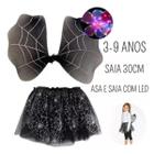 Fantasia Infantil Menina Festa Hallowen Dia das Bruxas Bruxinha Morcego  Vampiro Fofa Kit Barato Saia e Asa Luxo - Meimi Amores - Fantasias para  Crianças - Magazine Luiza