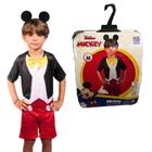 Fantasia Mickey Infantil Curta Com Orelhinhas Original Disney