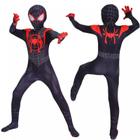 Fantasia Miles Morales Aranhaverso Homem Aranha Infantil