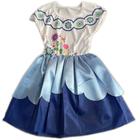 Fantasia Mirabel Madrigal Vestido Infantil Filme Encanto