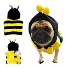 Fantasia Pet Abelha cães e gatos , roupa de abelha