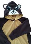 Pijama macacao urso monokuma danganronpa kigurumi fantasia adulto infantil  tifly