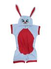Fantasia pijama malha coelho vermelho - bebe