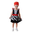 Fantasia Pirata Infantil Masculino C/ Bandana Halloween Festa, Magalu  Empresas