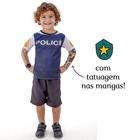 Fantasia Policial P/ Seu Filho Arrasar Infantil Anjo Fantasias