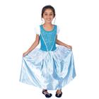 Fantasia Princesa Cinderela Ella Infantil Halloween Carnaval Disney