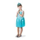 Vestido Infantil Frozen Elsa Com Capa Azul Fantasia Menina - Tio Dedé -  Fantasias para Crianças - Magazine Luiza