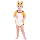 Fantasia Rei Leão Bebê Body Simba Com Gorro