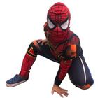 Fantasia/roupa homem aranha infantil espumada longa