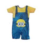 Fantasia Roupa Minions Infantil Com Máscara