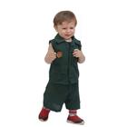 Fantasia Safari Leãozinho Infantil Menino Conjunto Short e Colete - HNG