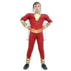 Fantasia Shazam Premium Infantil - Shazam - DC - Original - Dc comics