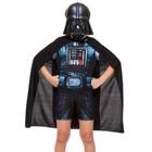 Fantasia Star Wars Infantil Pvc Darth Vader P