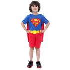 Fantasia Super Homem Infantil Curto - Original