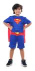 Fantasia Super Homem Superman Infantil Pop Clássica C/ Capa