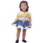 Fantasia Toy Story 4 Bebe Menina Vestido Jessie - Global Fantasias