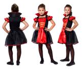 Fantasia Halloween Vestido Vampirinha Infantil Drakimina