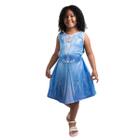 Fantasia Vestido Frozen Elsa Pop Infantil - Rosita