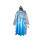 Vestido Infantil Azul Social Daminha Cinderela Princesa Frozen Elsa Luxo  Lorenzetti Vestido Infantil Magazine Luiza